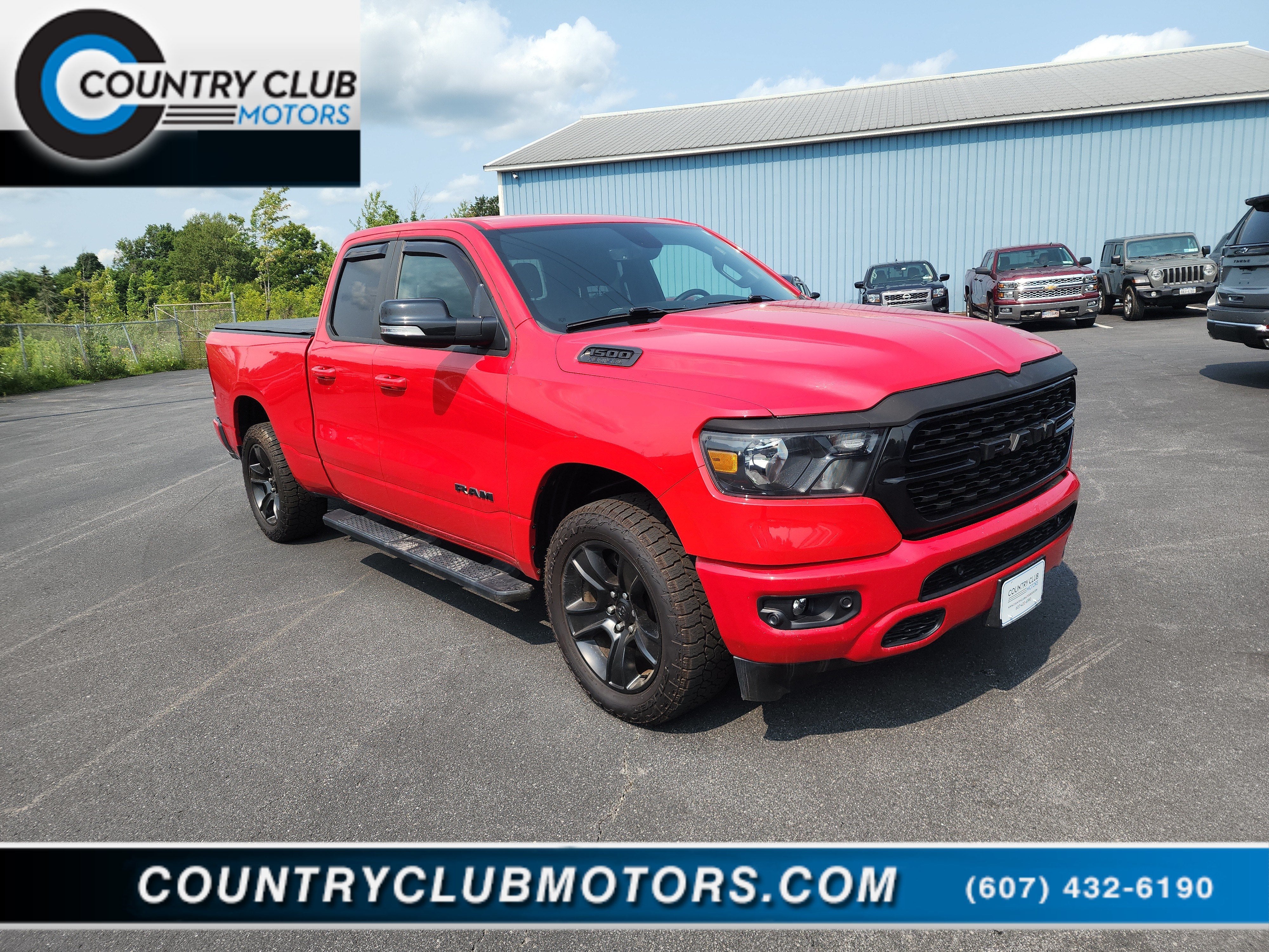 2022 RAM 1500 Big Horn Quad Cab 4x4 6'4" Box
