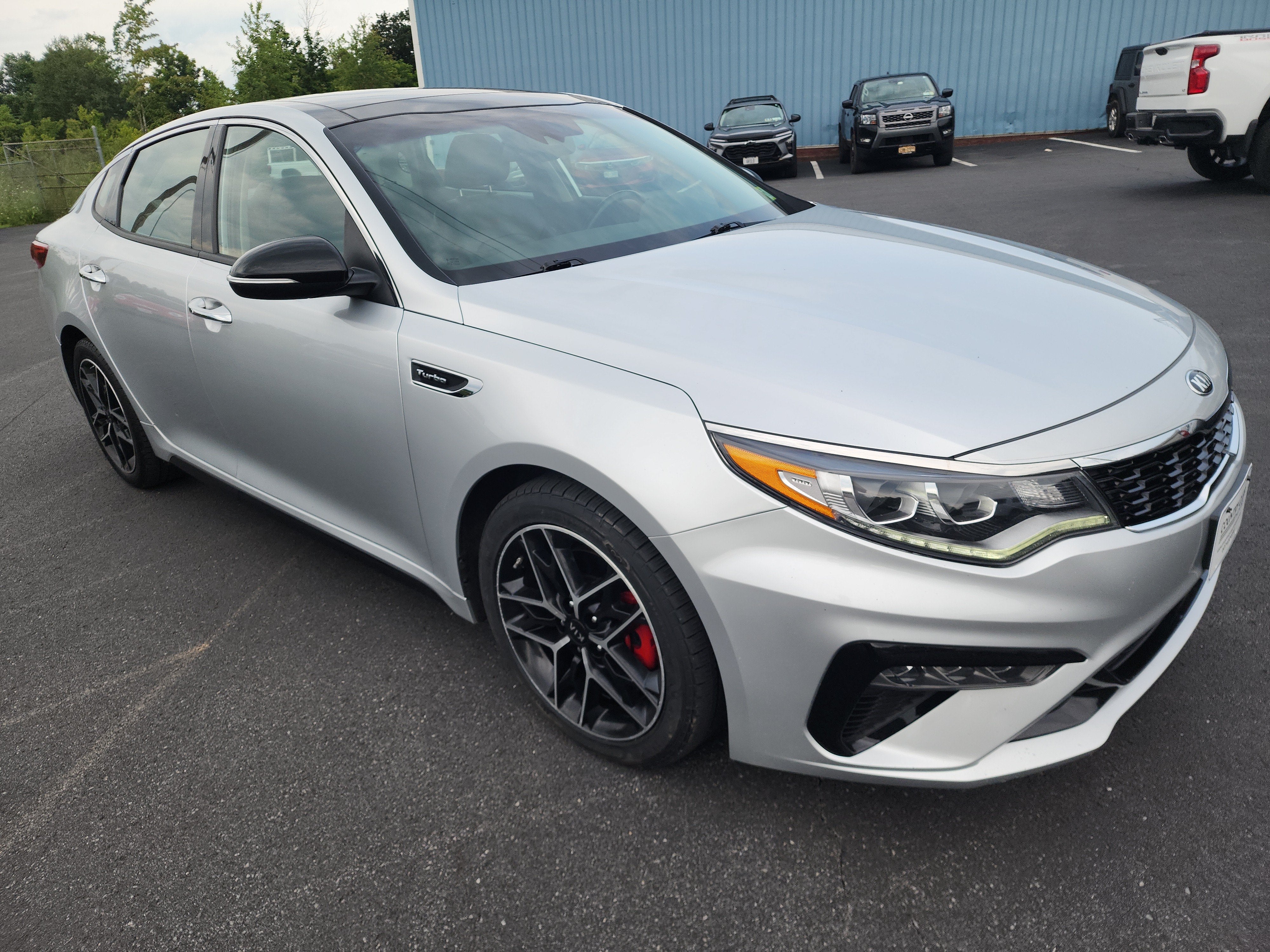 Used 2019 Kia Optima SX with VIN 5XXGW4L24KG314916 for sale in Oneonta, NY