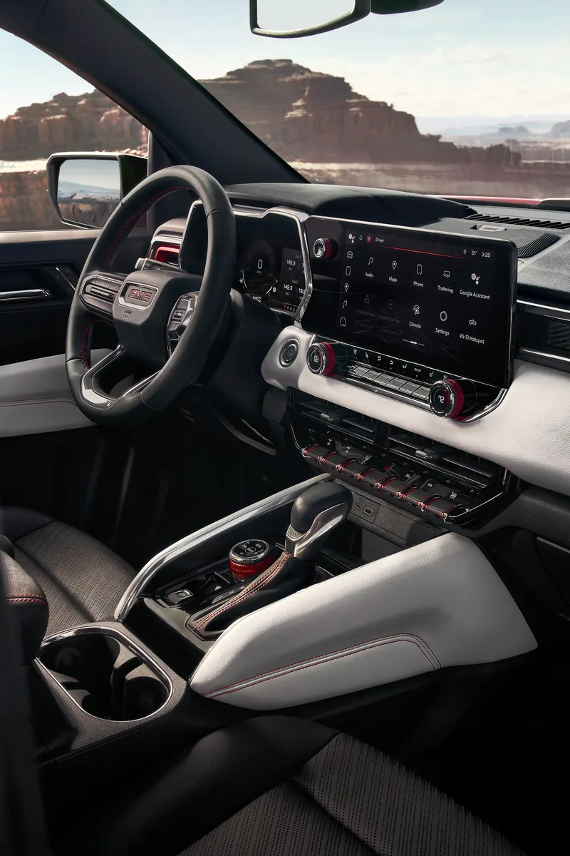 2026 GMC Canyon infotainment system at Country Club Motors GMC in Oneonta NY
